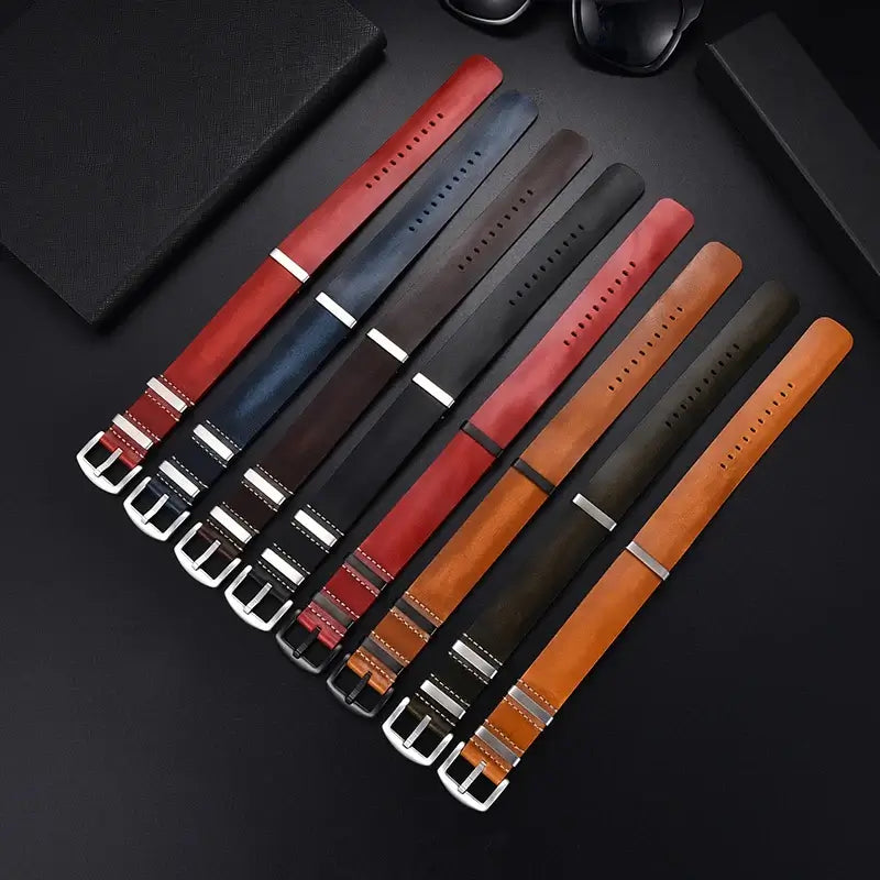 Huawei Leather Watch Band - Premium Classic Design