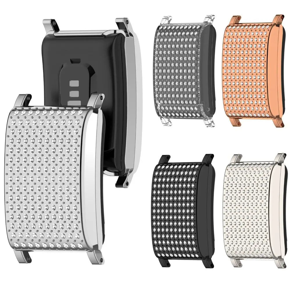 Whoop 4.0 3.0 Metal Band Adapter Rhinestone Protector Case