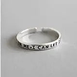 S925 Sterling Silver Adjustable Ring: Fashionable Retro Charm for Men and Women