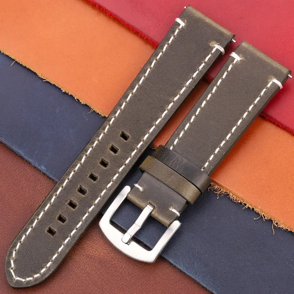 Ticwatch Genuine Leather Band - Elegant Minimalist Design
