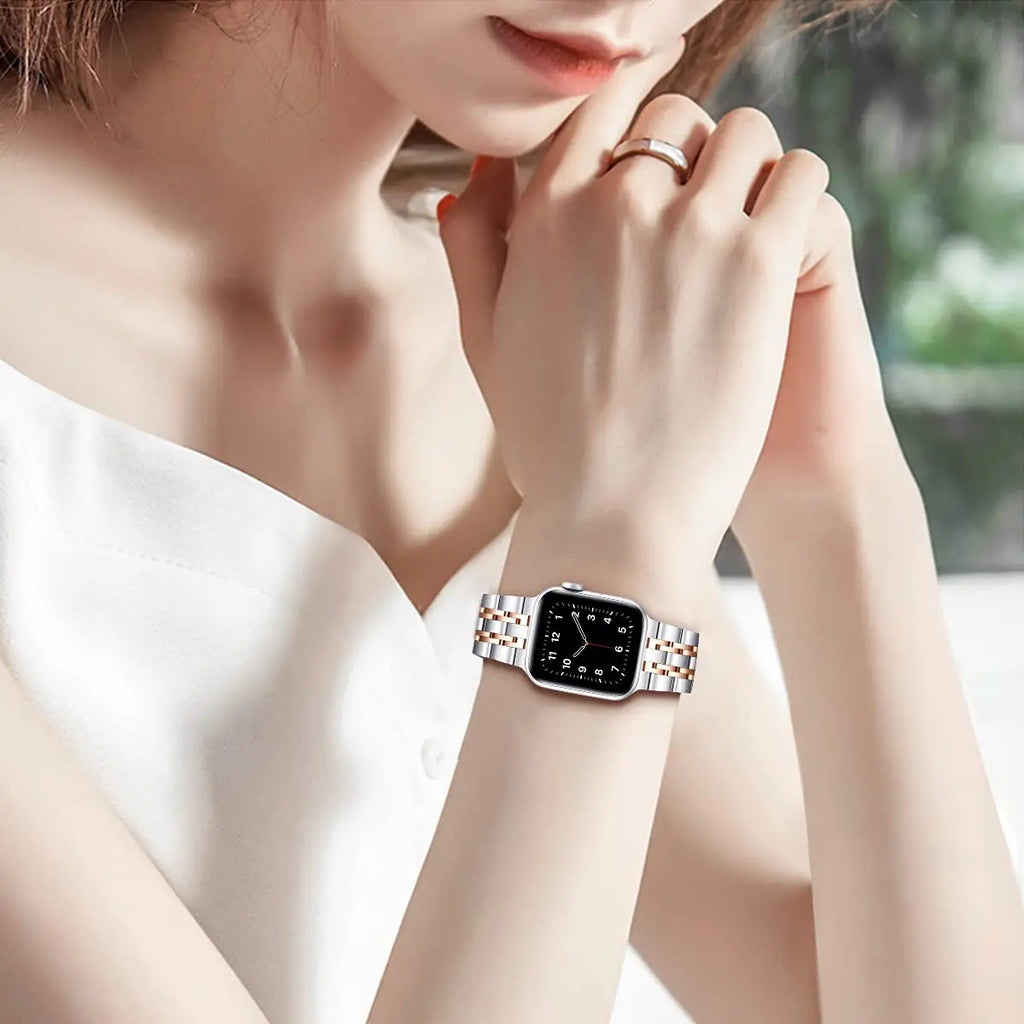 Apple Watch Stainless Steel Band - Elegant, Durable Design