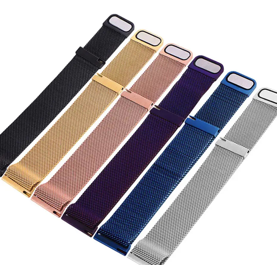 Ticwatch Stainless Steel Mesh Band - Sleek Magnetic Closure