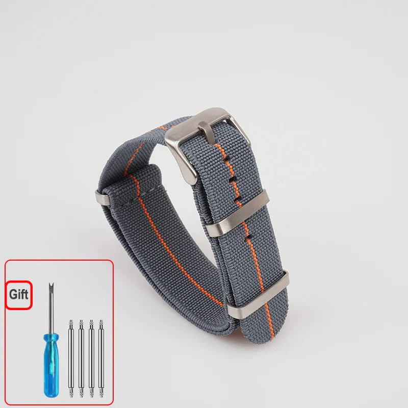 Polar Elastic Nylon Watch Band, NATO Strap for Polar Smartwatch, Waterproof
