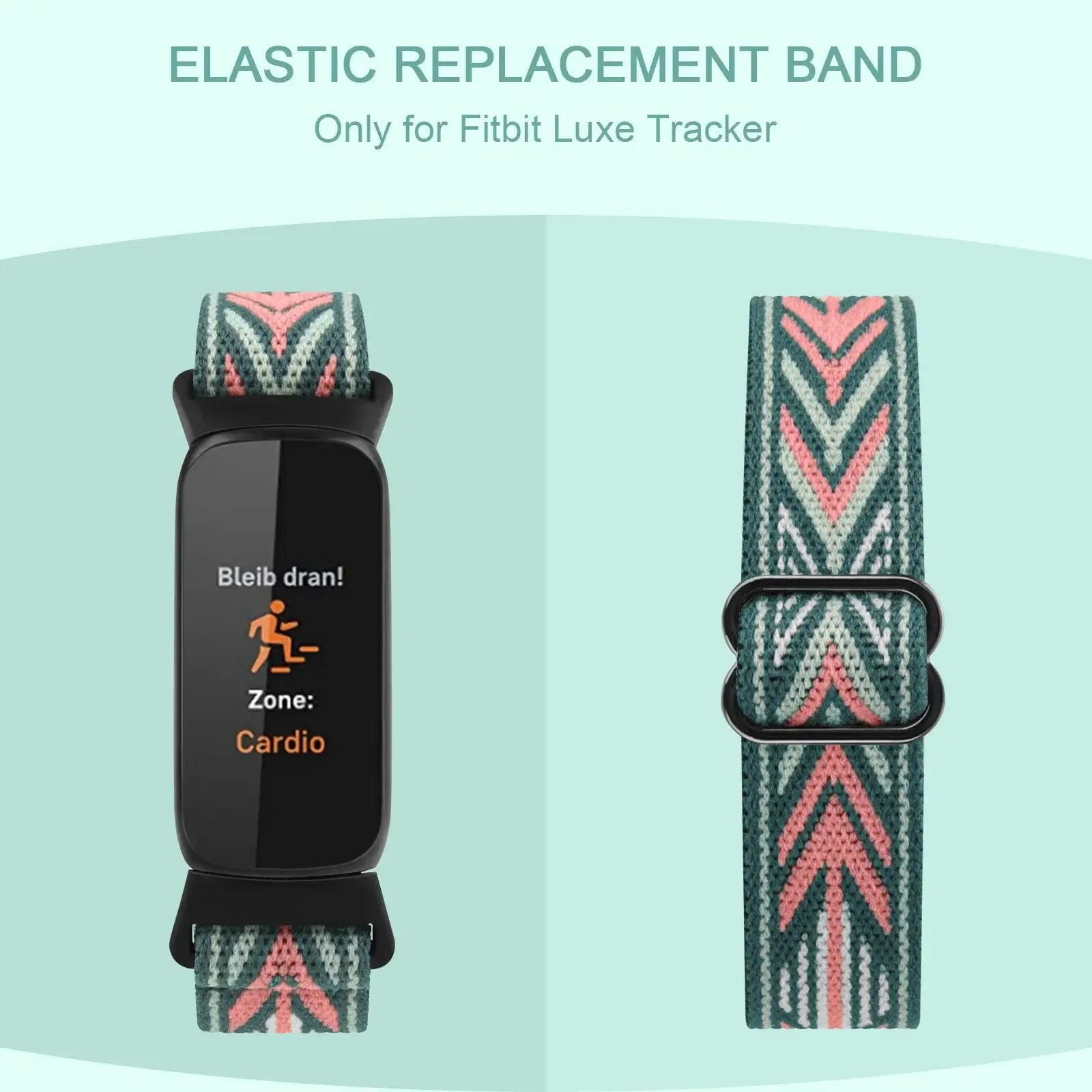 Fitbit Luxe Nylon Band - Durable, Soft, Breathable Design