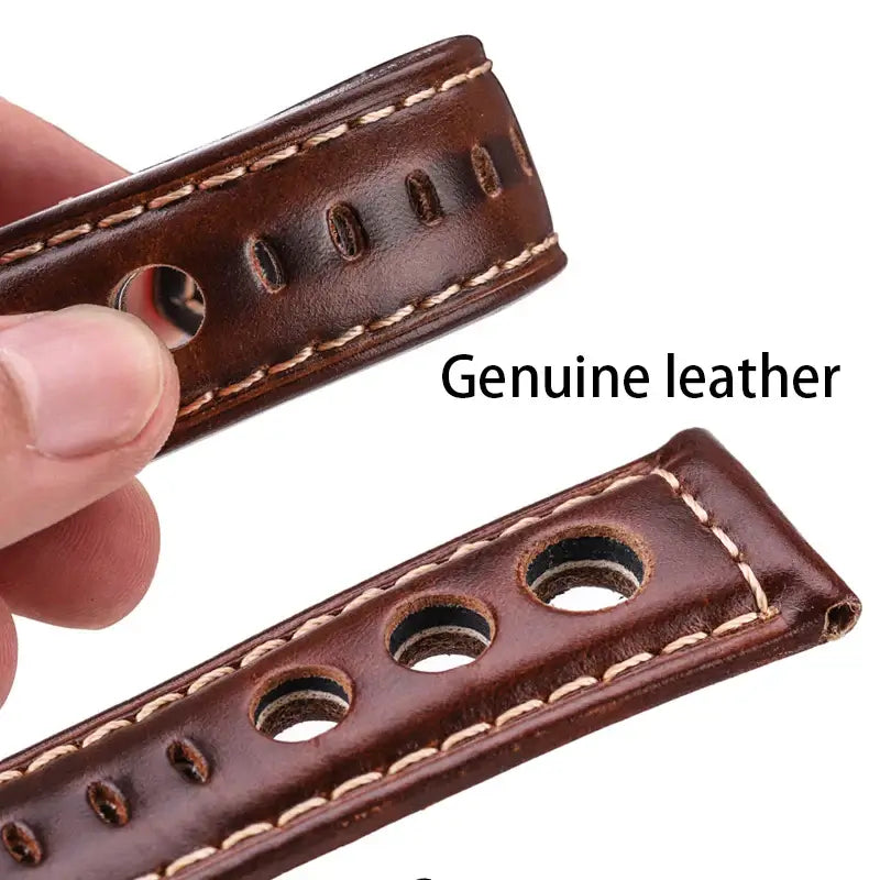 Ticwatch Leather Band - Genuine Classic Comfort Strap