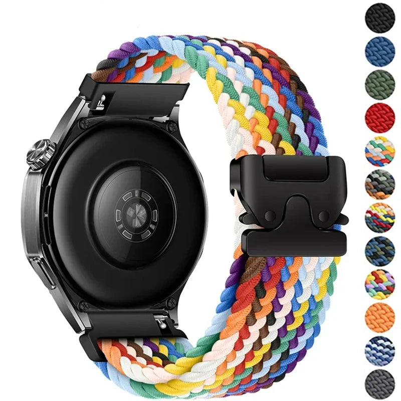 Amazfit Nylon Braided Watch Band With Parachute Buckle