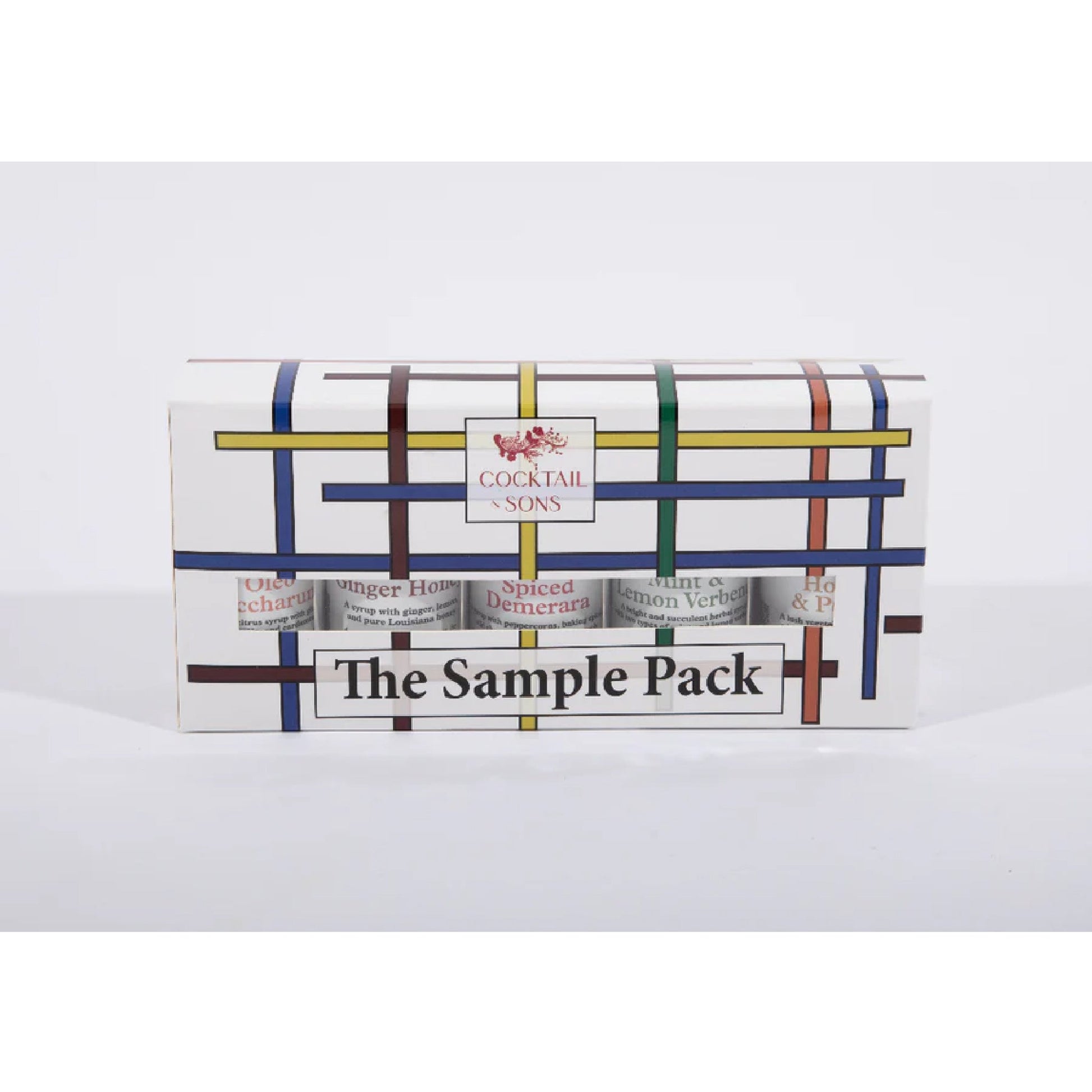 The Home Bar Essentials: 5-Syrup Sample Pack| Cocktail & Sons | All Natural Cocktail Syrups