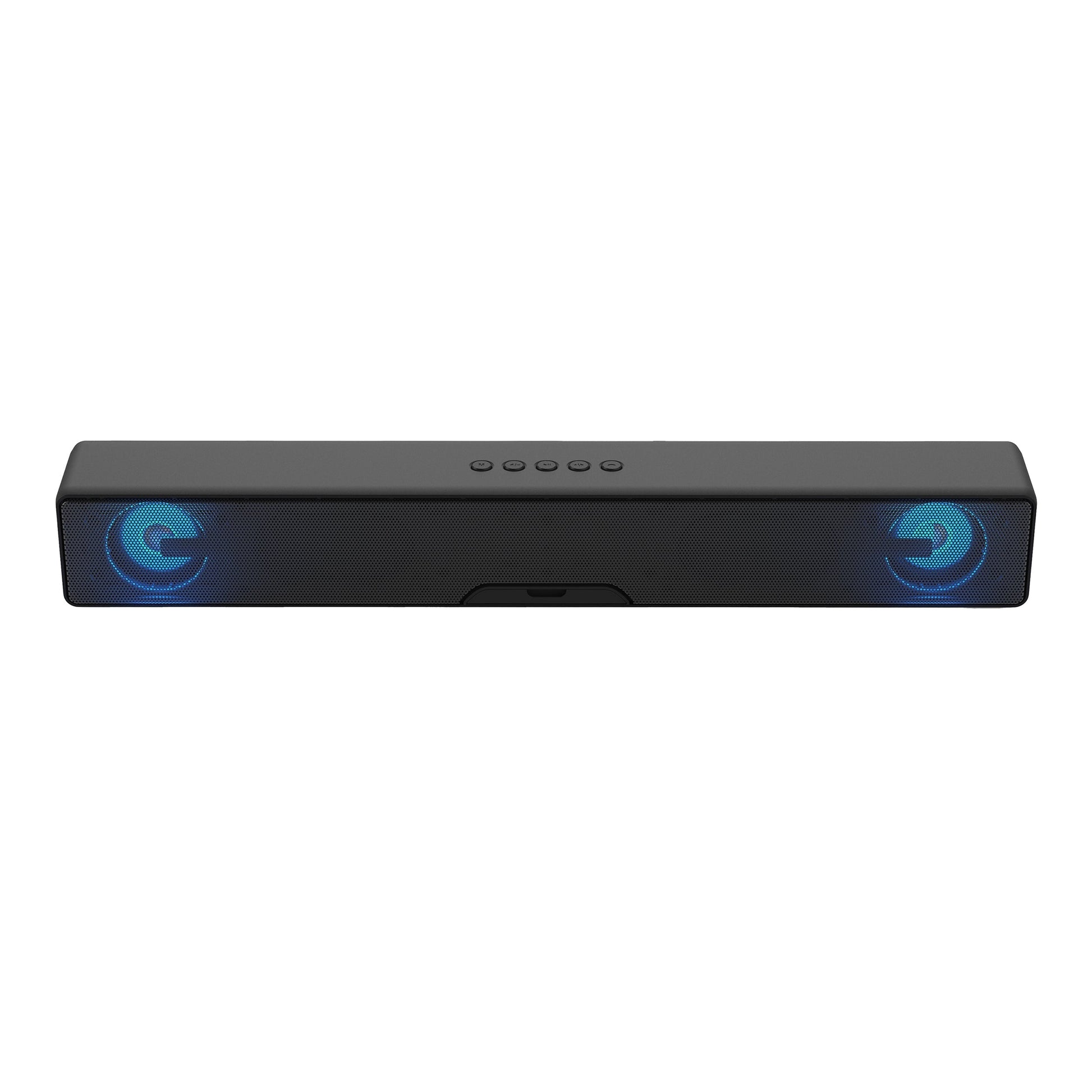 SuperSonic Portable 2.0 Channel Bluetooth Soundbar