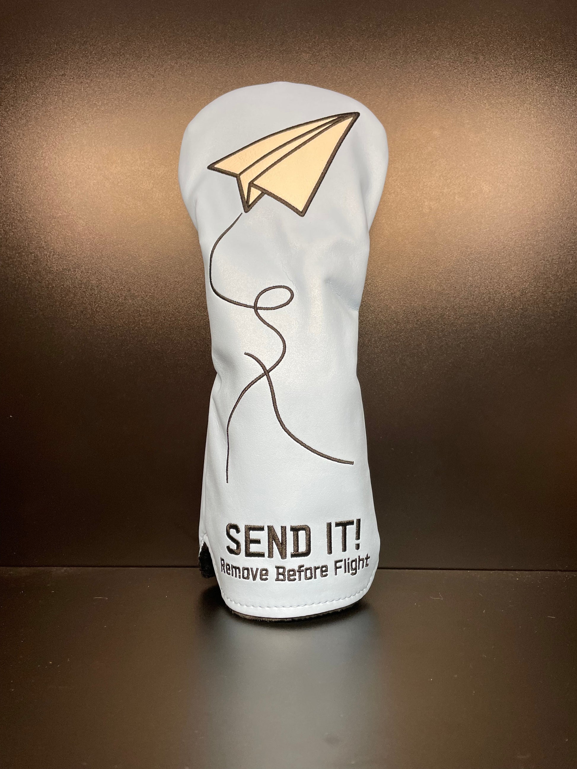 SEND IT! Remove Before Flight Blue Headcover