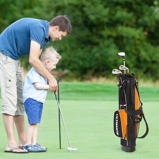 Junior Complete Golf Club Set For Age 8 to 10-Blue