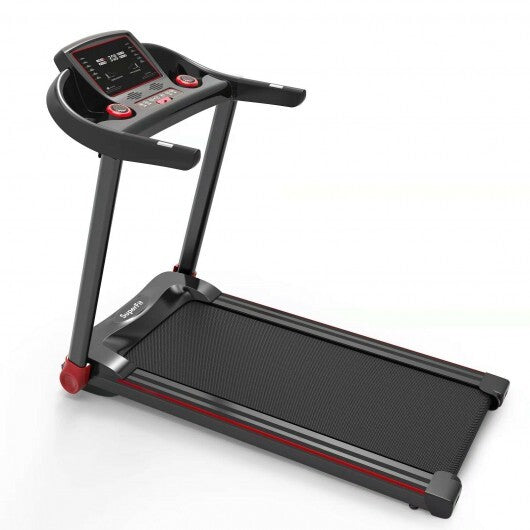 2.25HP Electric Running Machine Treadmill with Speaker and APP Control-Blue