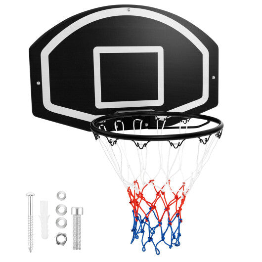 Wall Mounted Basketball Set for Kids Teens Adults