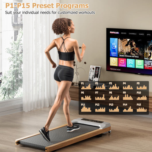 Forbes Recommended - Under Desk Treadmill with Remote Control and LED Display