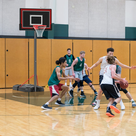 Portable Basketball Hoop with 7.5-10 FT Height Adjustable