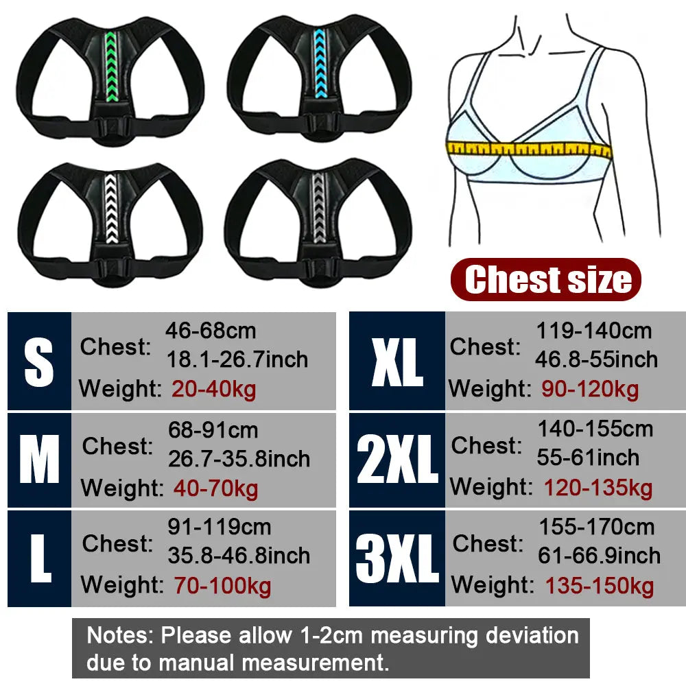 SPOSAFE Back Shoulder Posture Corrector