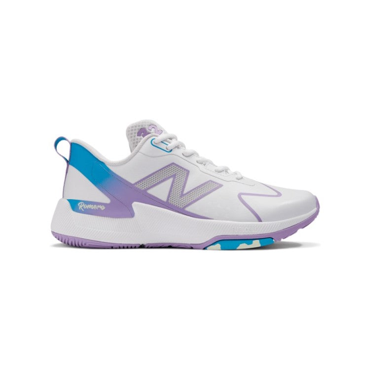 New Balance FuelCell Romero Duo Turf Trainer - White/Purple/Blue
