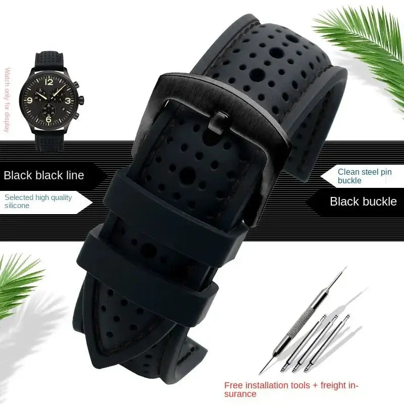 Suunto Silicone Band - Breathable Patterned Design