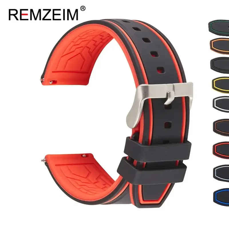 Suunto Silicone Strap - Soft, Flexible, Waterproof Design
