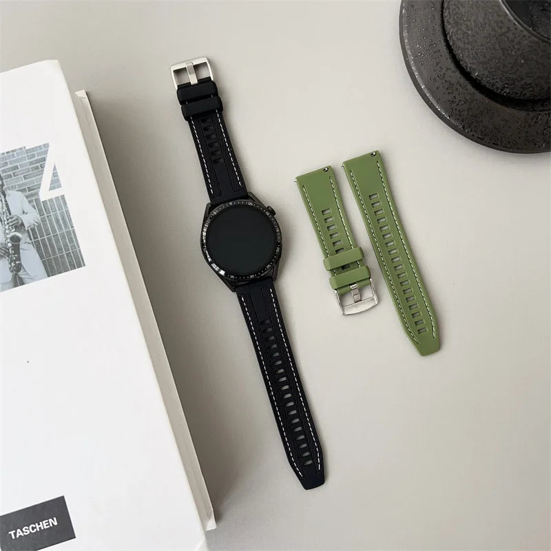 OnePlus Smartwatch Silicone Watch Band Breathable Sport Strap Replacement