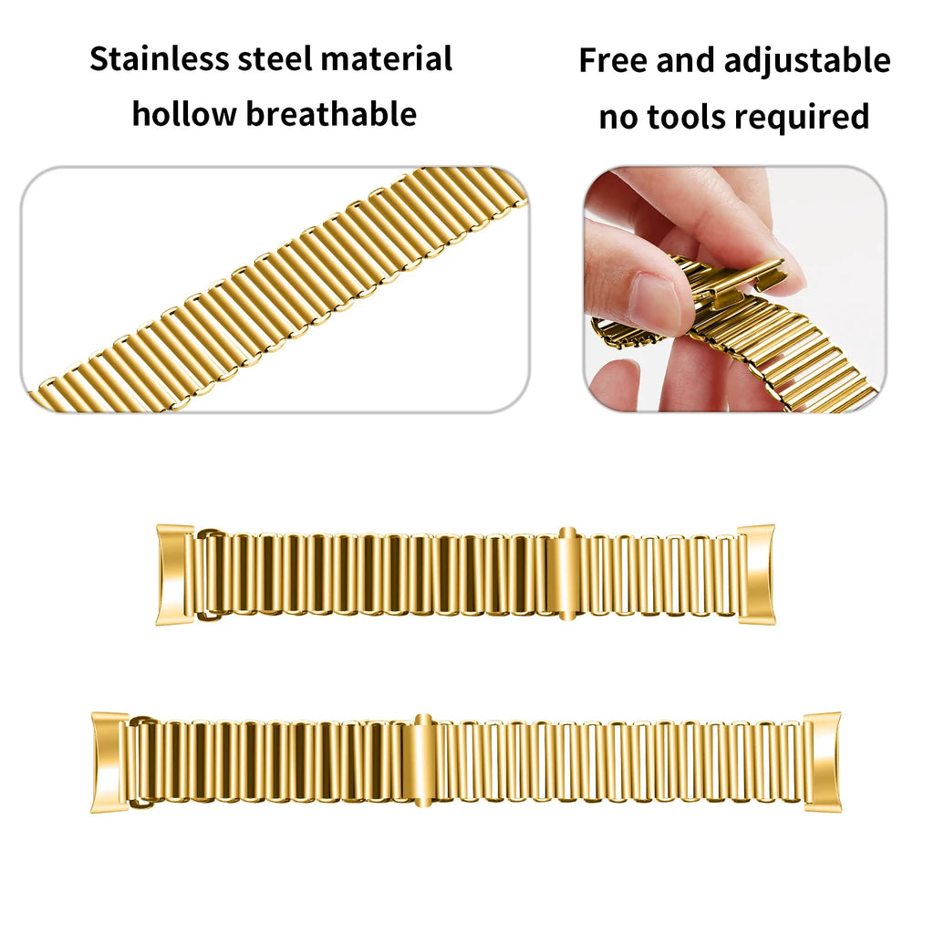 Fitbit Charge 5 6 Stainless Steel Strap - Modern Design