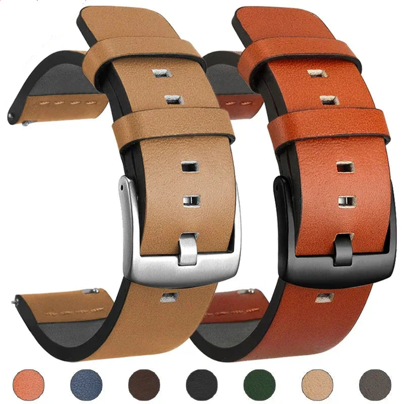 Amazfit Leather Watch Band High Quality Strap for Smartwatch