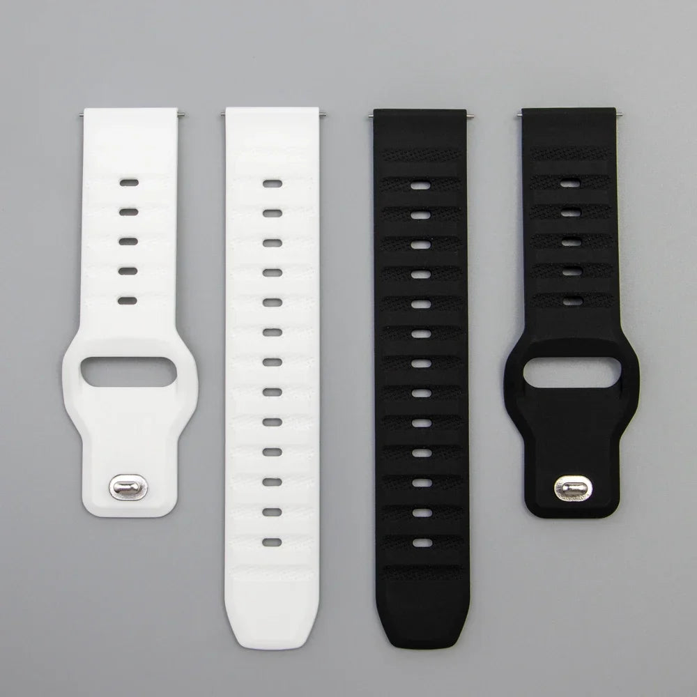Motorola Moto Silicone Smartwatch Band - Soft & Durable Replacement Strap