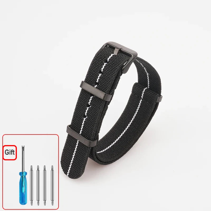 Polar Elastic Nylon Watch Band, NATO Strap for Polar Smartwatch, Waterproof