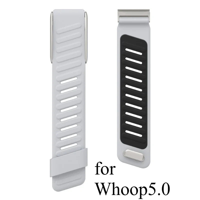 WHOOP 5.0 / 4.0 / 3.0  Silicone Band - Soft Waterproof Sweatproof