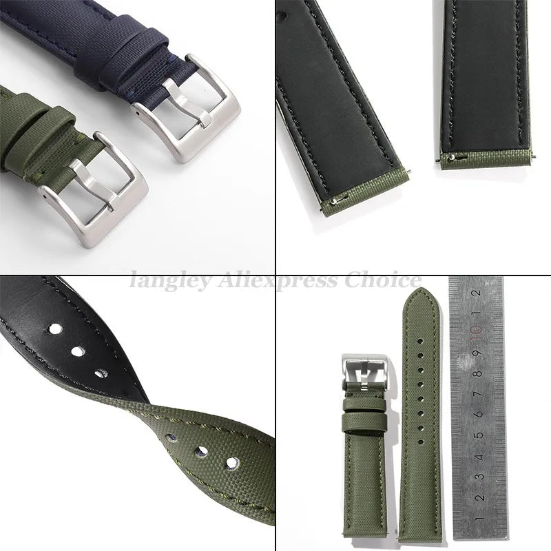 OnePlus Smartwatch Nylon Quick Release Sailcloth Watch Band Strap