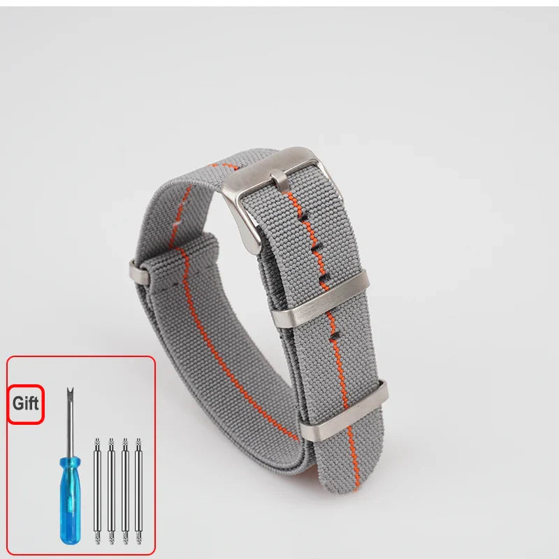 Polar Elastic Nylon Watch Band, NATO Strap for Polar Smartwatch, Waterproof