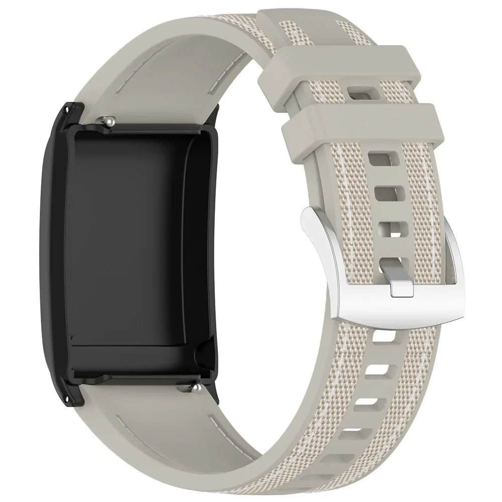 WHOOP 5.0 / 4.0 / 3.0 Nylon Silicone Band - Breathable