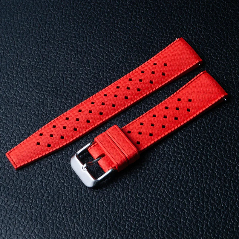 Polar FKM Watch Band - Classic Tropical Silicone Strap Replacement