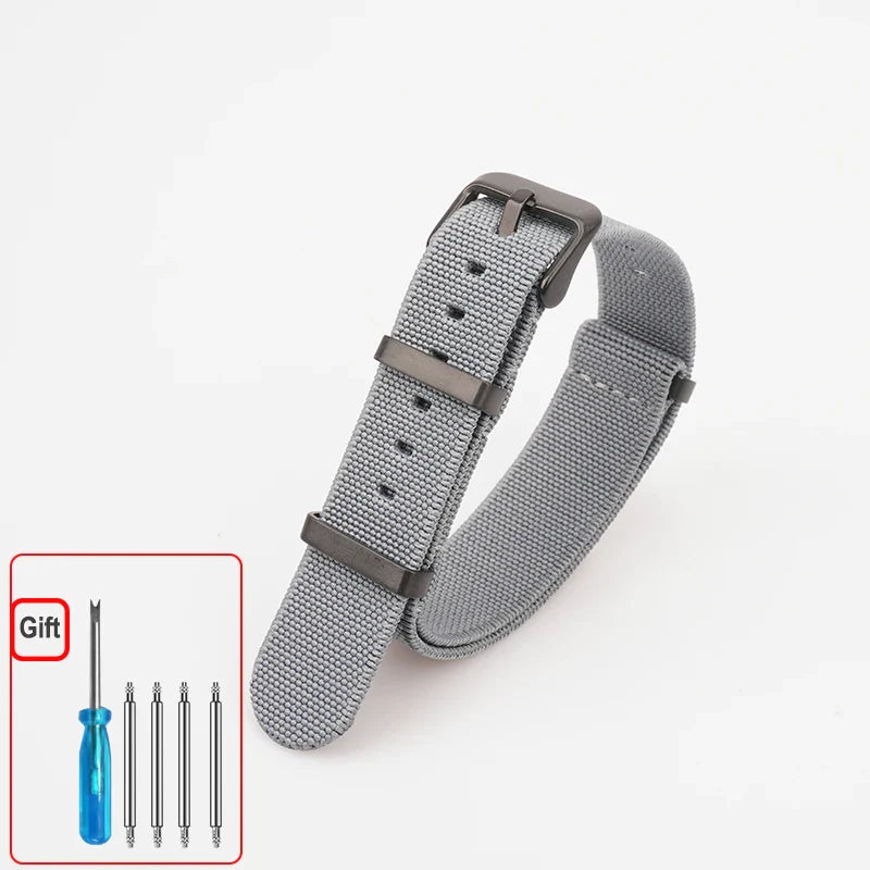 Polar Elastic Nylon Watch Band, NATO Strap for Polar Smartwatch, Waterproof