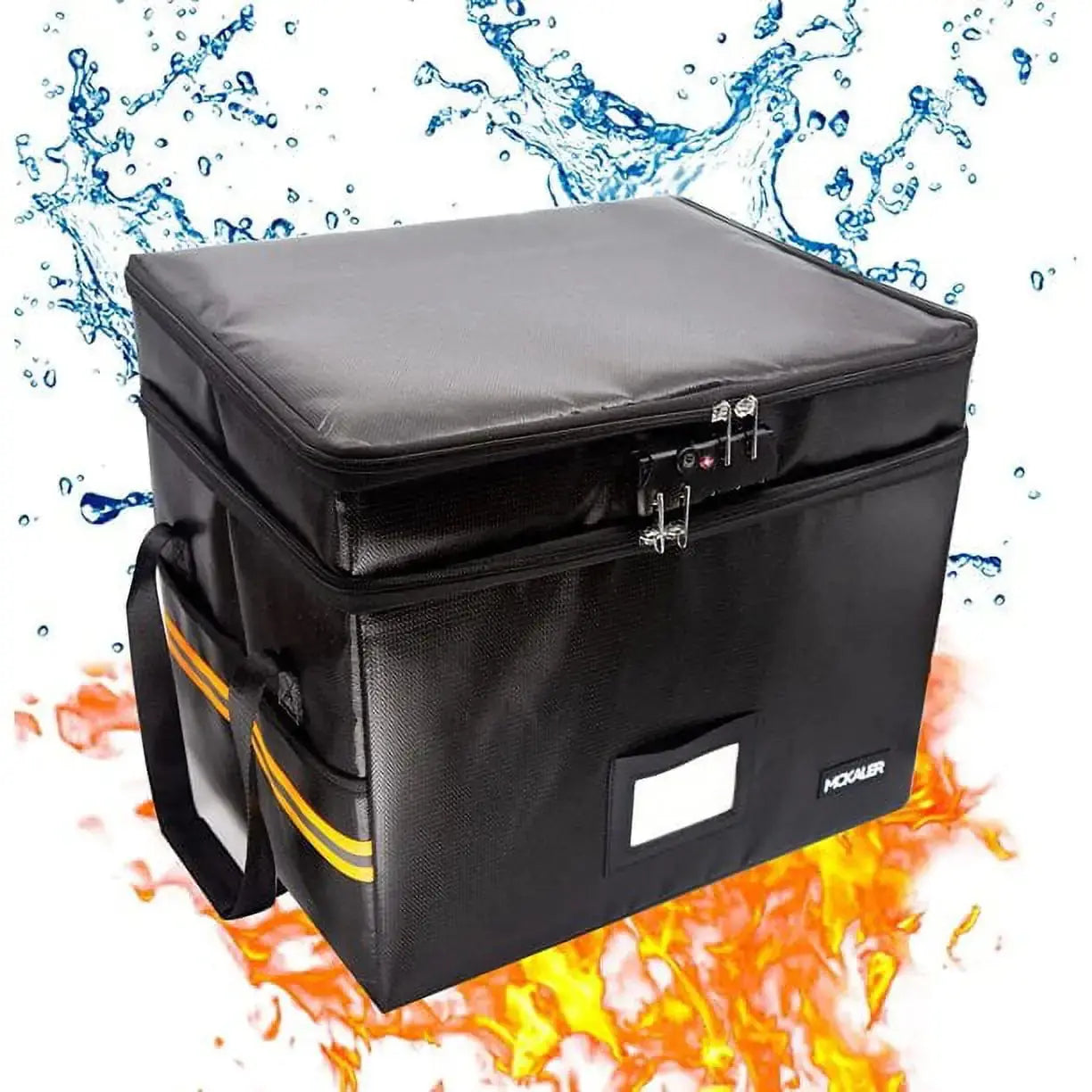 SafeFile Fireproof Organizer with Lock