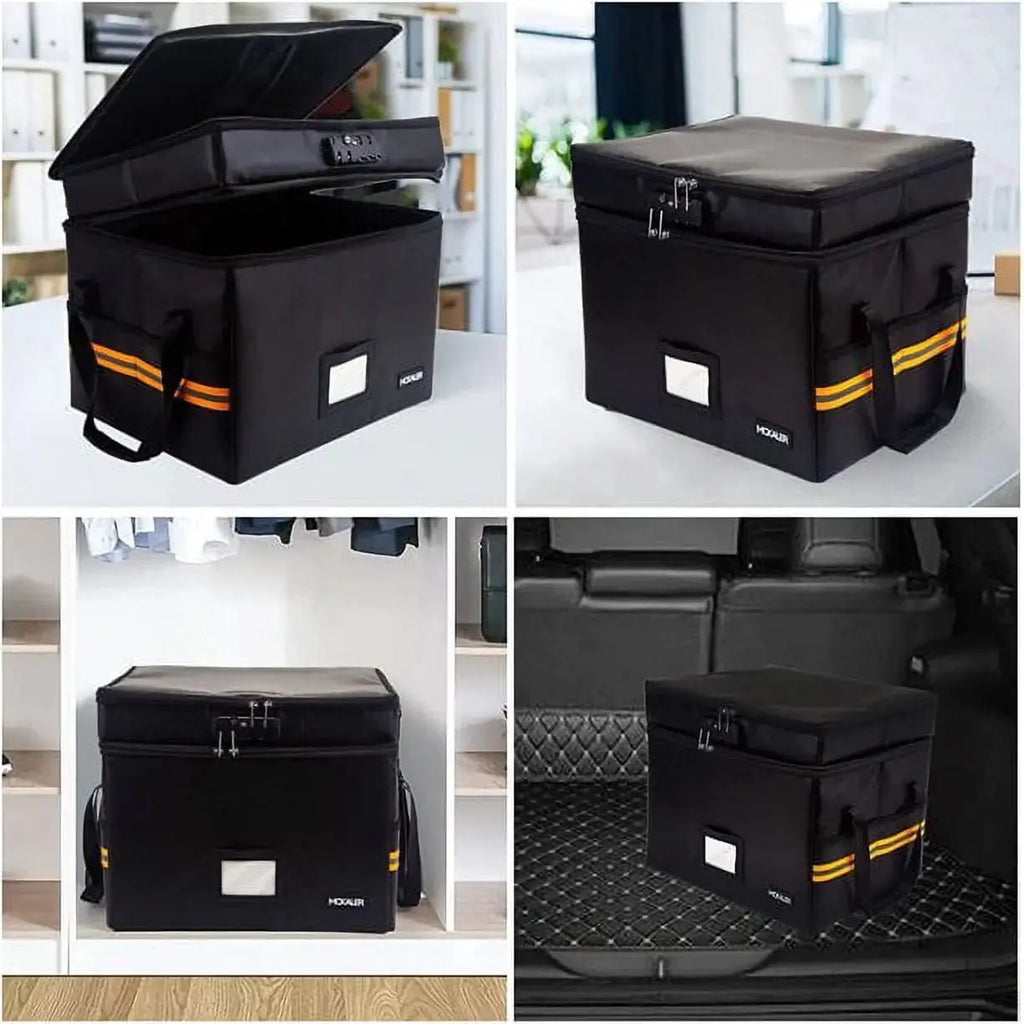 SafeFile Fireproof Organizer with Lock