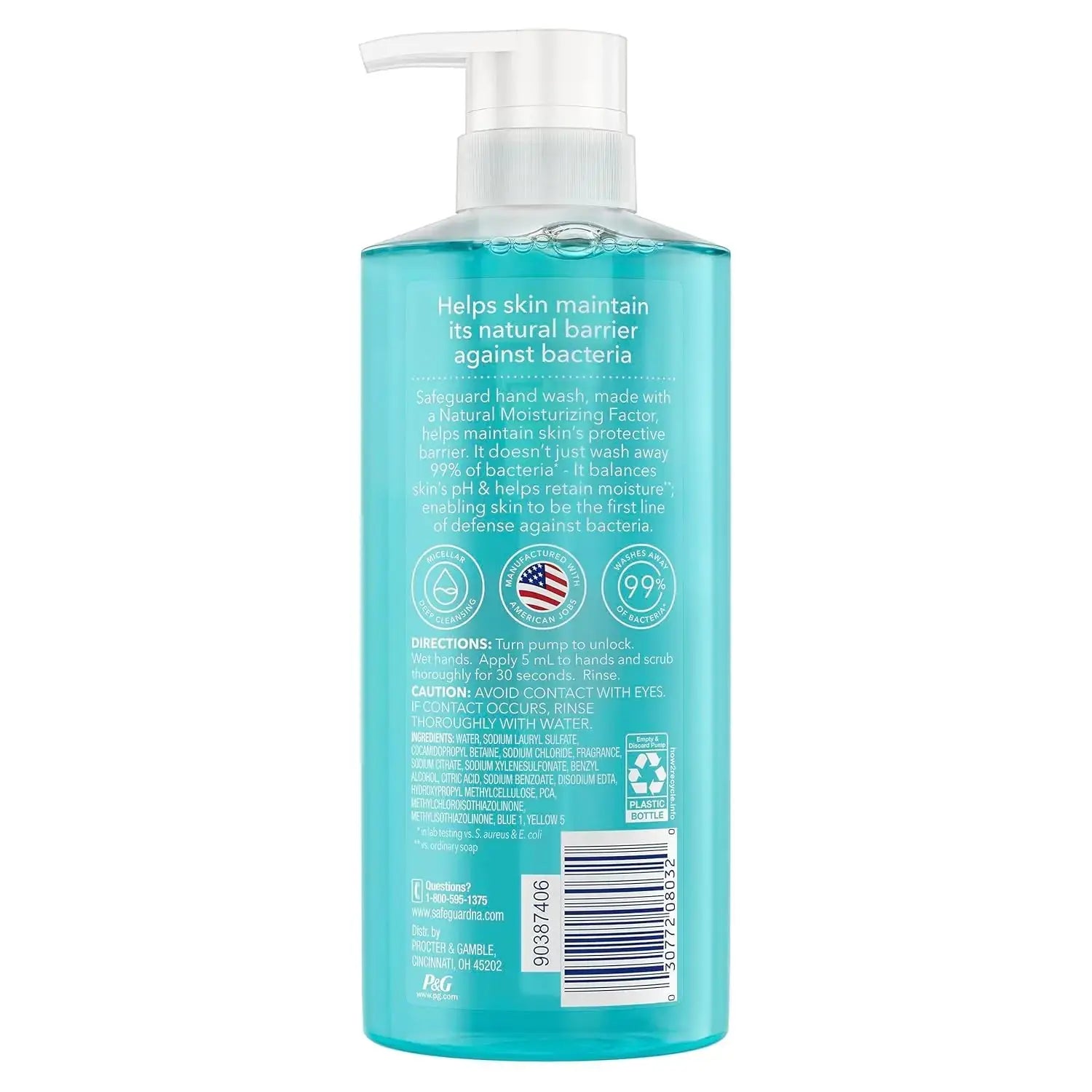 Safeguard Hydrating Liquid Hand Soap, Day Dreamer Scent, 15.5 oz (Pack of 4) – Limited Edition