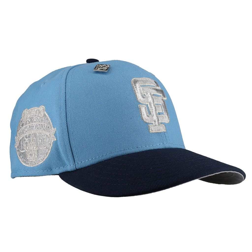 San Francisco Giants 1984 ASG Sky/Navy Metallic 59Fifty Fitted Hat