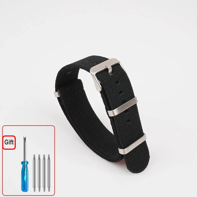 Polar Elastic Nylon Watch Band, NATO Strap for Polar Smartwatch, Waterproof
