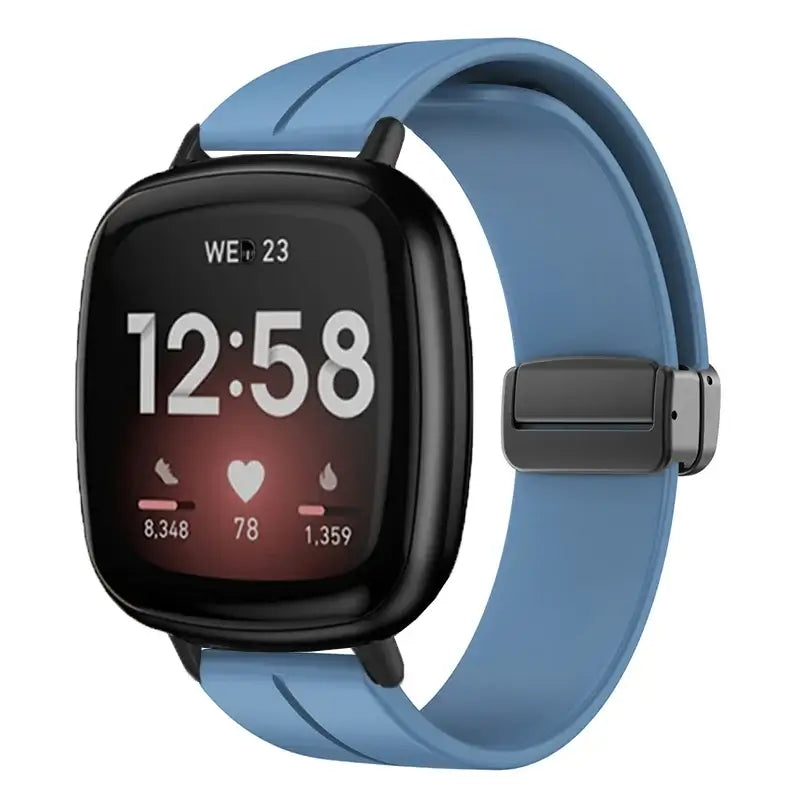 Fitbit Versa & Sense Silicone Strap With Magnetic Clasp