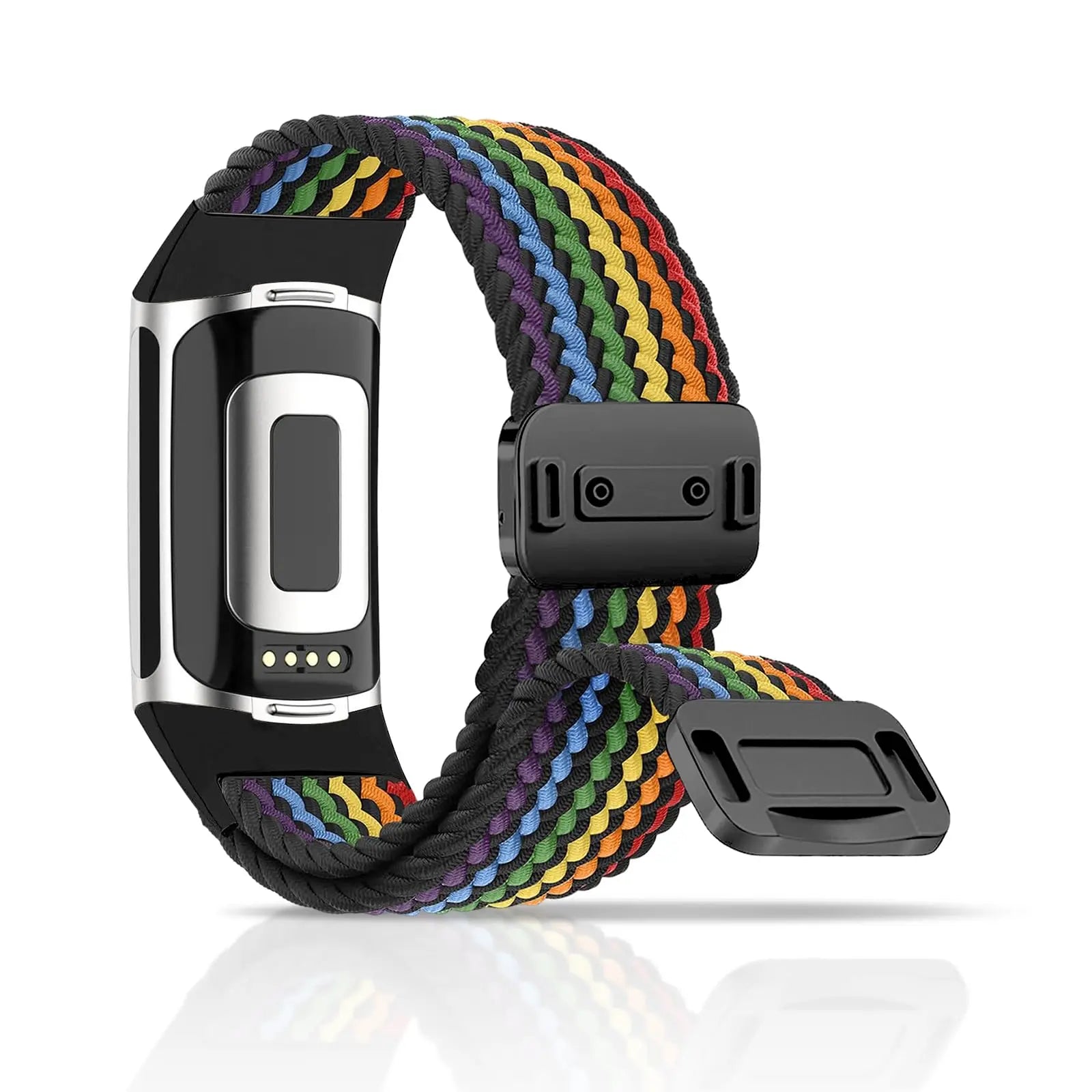 Fitbit Charge 5 6 Braided Band With Magnetic Buckle