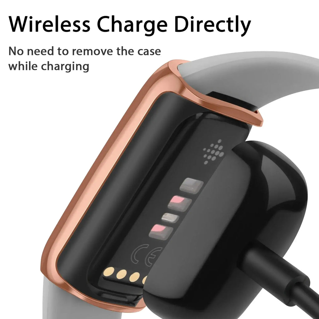 Fitbit Luxe Case and Screen Protector - Premium Protection