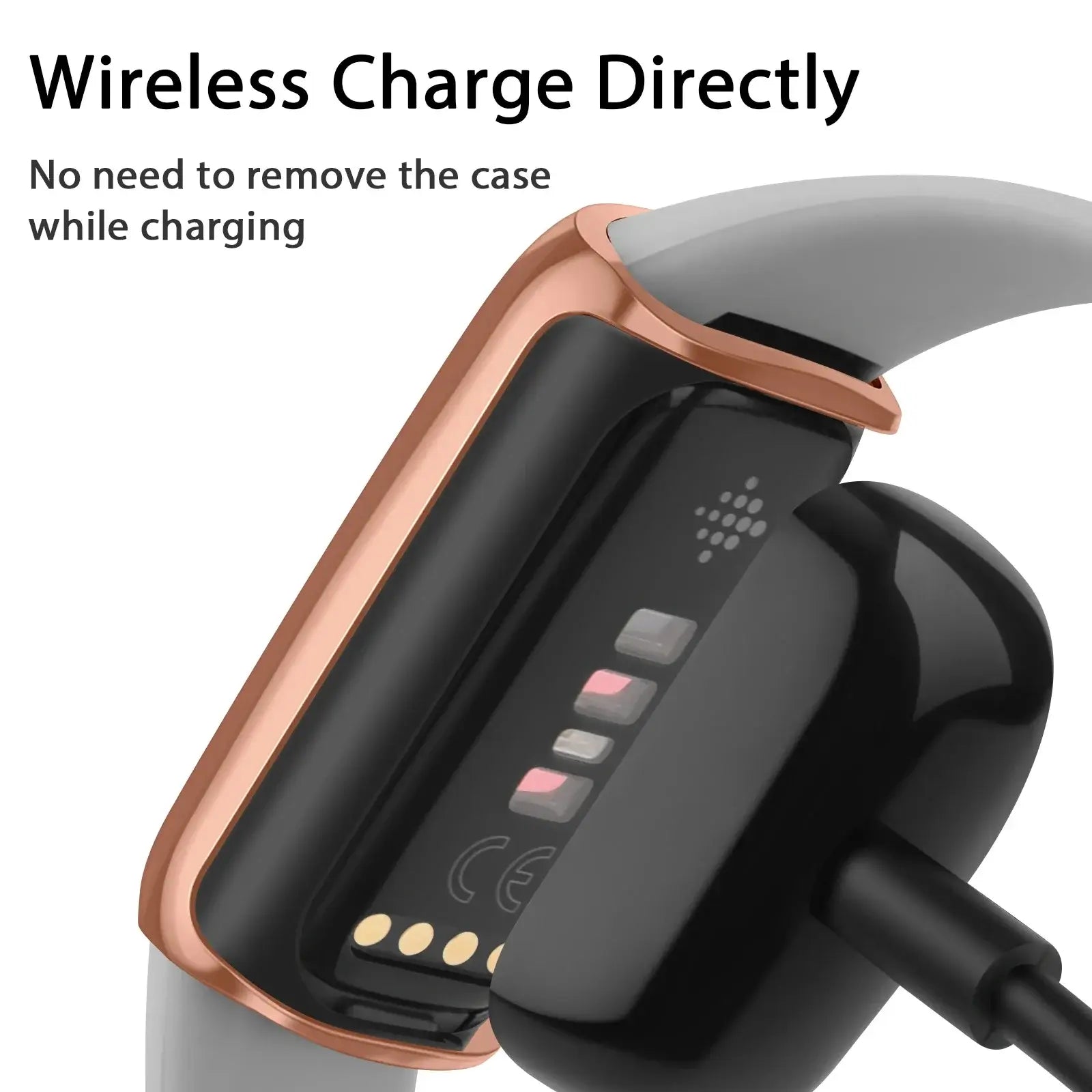 Fitbit Luxe Case and Screen Protector - Premium Protection