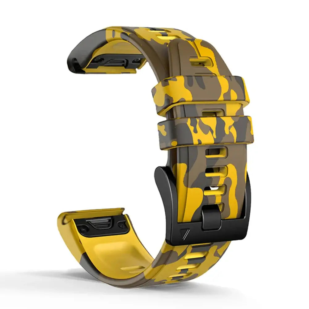 Garmin Silicone Camo Strap - Durable Stylish Design