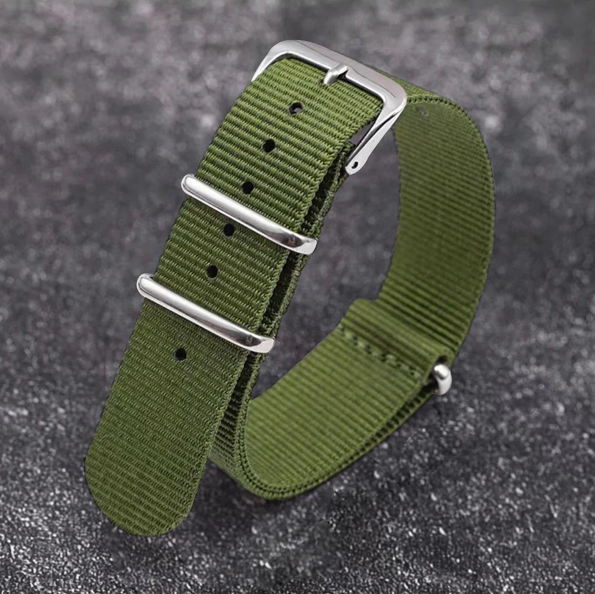 OnePlus Smartwatch Nylon Band Universal Canvas Loop Strap for Men & Women