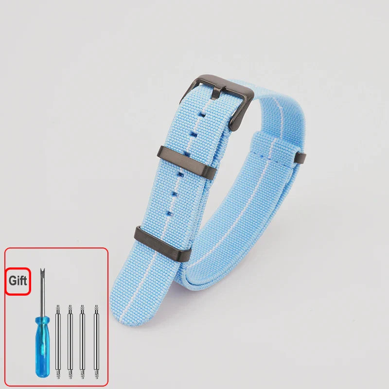 Polar Elastic Nylon Watch Band, NATO Strap for Polar Smartwatch, Waterproof