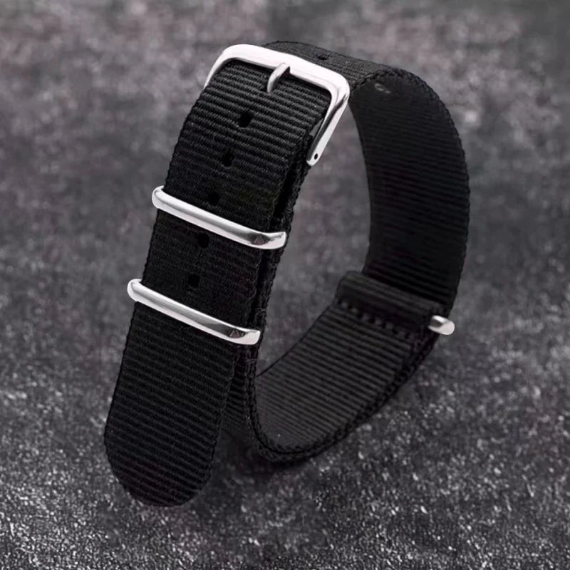 OnePlus Smartwatch Nylon Band Universal Canvas Loop Strap for Men & Women