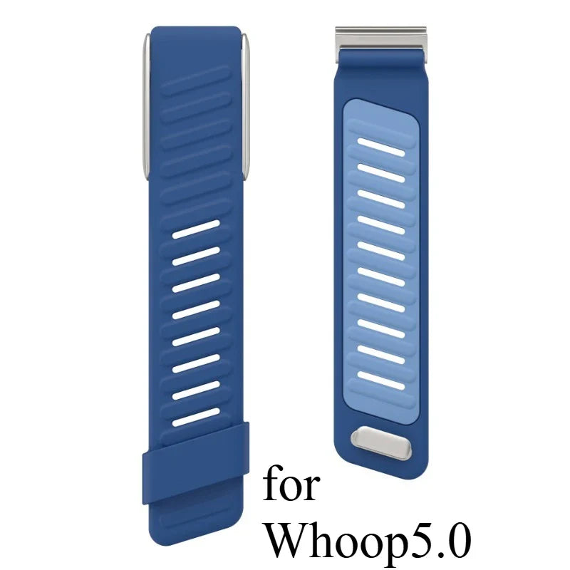 WHOOP 5.0 / 4.0 / 3.0  Silicone Band - Soft Waterproof Sweatproof