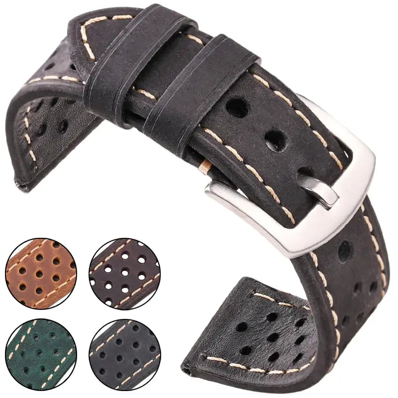 Huawei Watch Genuine Leather Band Durable Breathable Strap