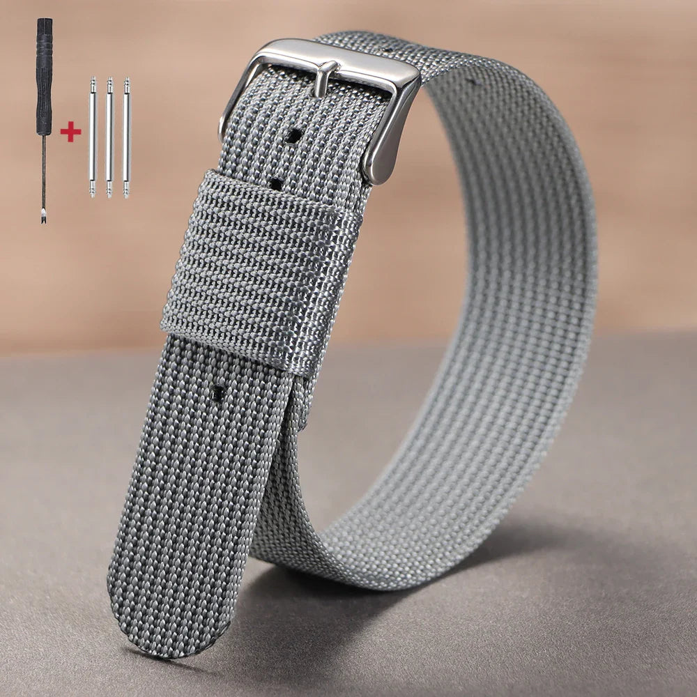 Polar Nylon Braided Watch Band Breathable Strap for Sports Smartwatch