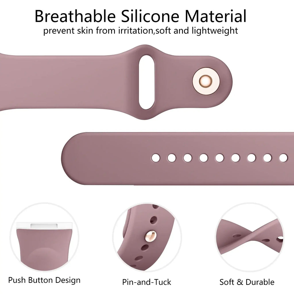 Fitbit Versa & Sense Silicone Band - Soft Colorful Straps